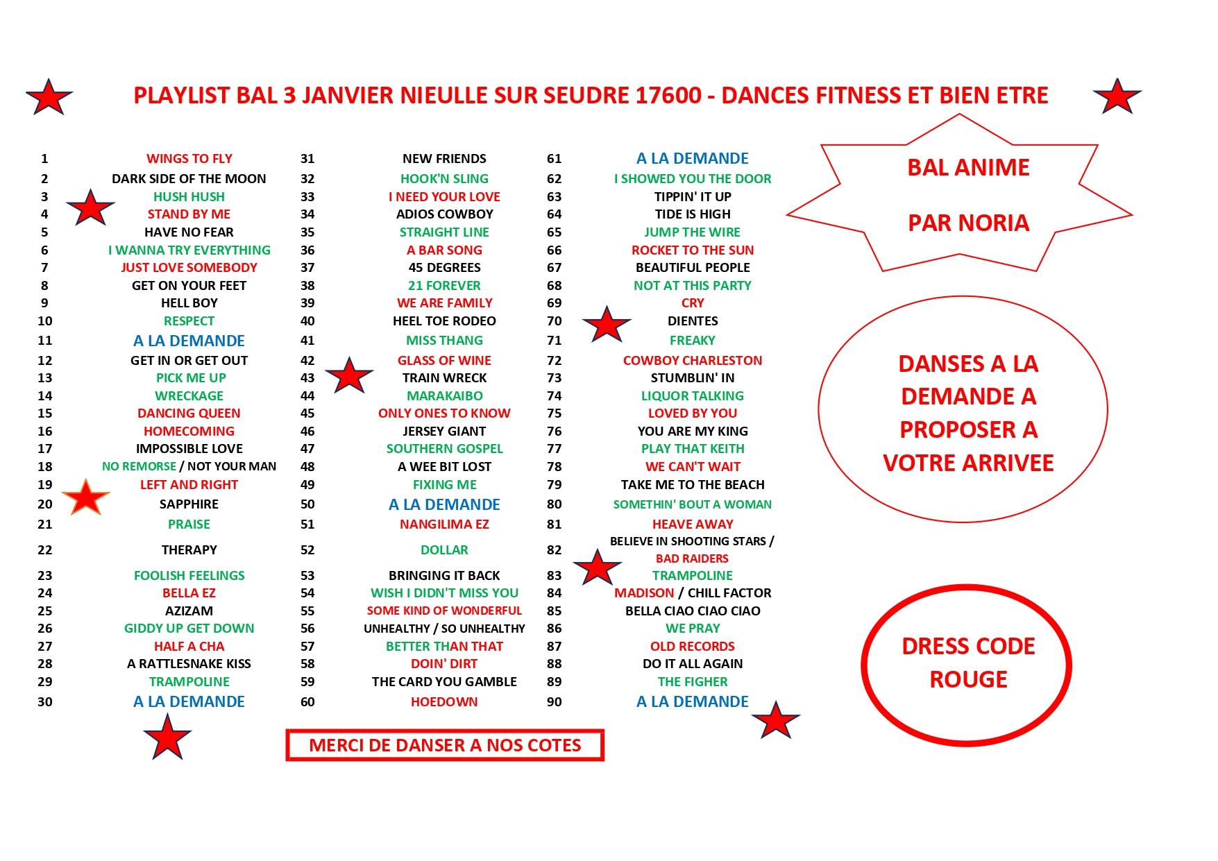 Playlist bal 3 janvier 2026 page 0001